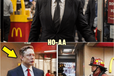 Elon Musk Walked Into a McDonald’s Full of Firefighters – What He Said Left Everyone in Tears | HO