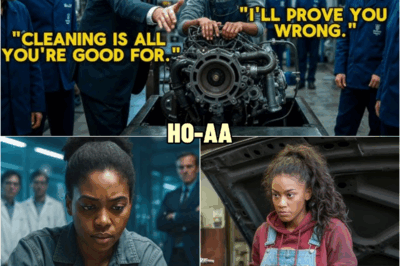 Black Janitor’s Daughter Gets MOCKED by Engineers… Until She Fixes an Engine DEAD for 10 YEARS | HO