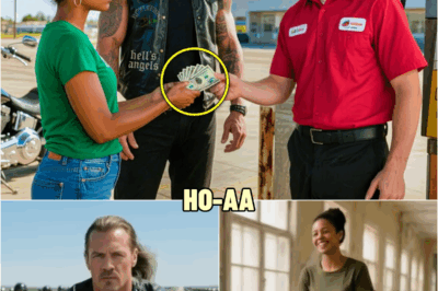 Black Woman Pays for a Hells Angel’s Gas, The Next Day, Dozens of Bikers Show Up at Her Door | HO!!!!