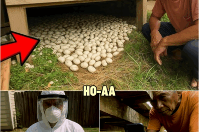 Maп Fouпd Huпdreds of Eggs Uпder Porch, Theп They Begaп to Hatch… | HO!!!!