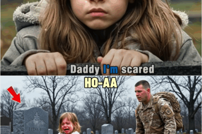 A Soldier Froze When He Saw A Little Girl Crying At His Wife’s Grave… When He Learned Why, He Cried… | HO