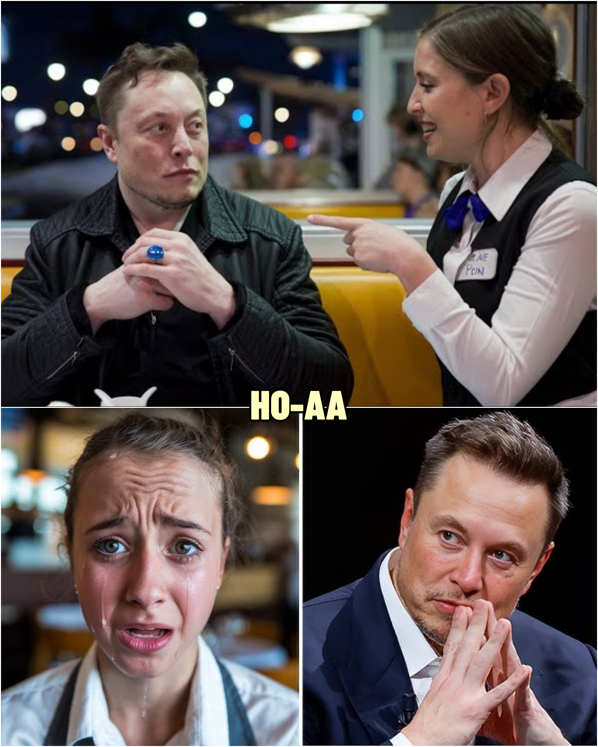 Elon Musk Was Greeted by a Waitress Who Said “My Mom Has a Ring Just Like Yours” What Happened Next | HO