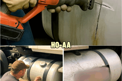 Truck Driver Heard Strange Sounds From Fuel Tank, Gut Told Him to Cut it Open…| HO!!!!