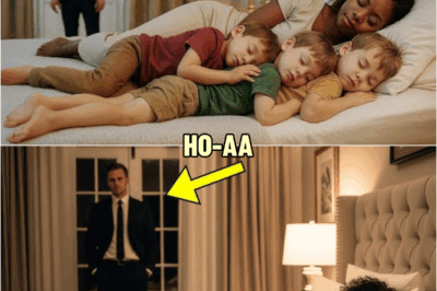 NO MAID SURVIVED A DAY WITH THE BILLIONAIRE’S TRIPLETS.. UNTIL THE BLACK WOMAN ARRIVED AND DID WHAT | HO