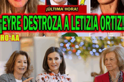 DE PILAR EYRE: “LETIZIA ORTIZ DESTROZADA POR FELIPE VI, LEONOR Y SOFÍA”