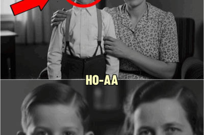 Boy Poses with His Mom in 1933 — What Appears in His Eyes When Zoomed In Is Chilling | HO!!