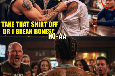 Biker Ripped Off A Black Woman’s Shirt — Her Tattoo Stopped the Bar Cold | HO