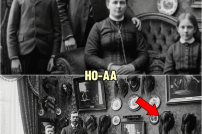 This 1895 Family Picture Seems Normal — Until You See What’s Hanging on the Wall | HO!!