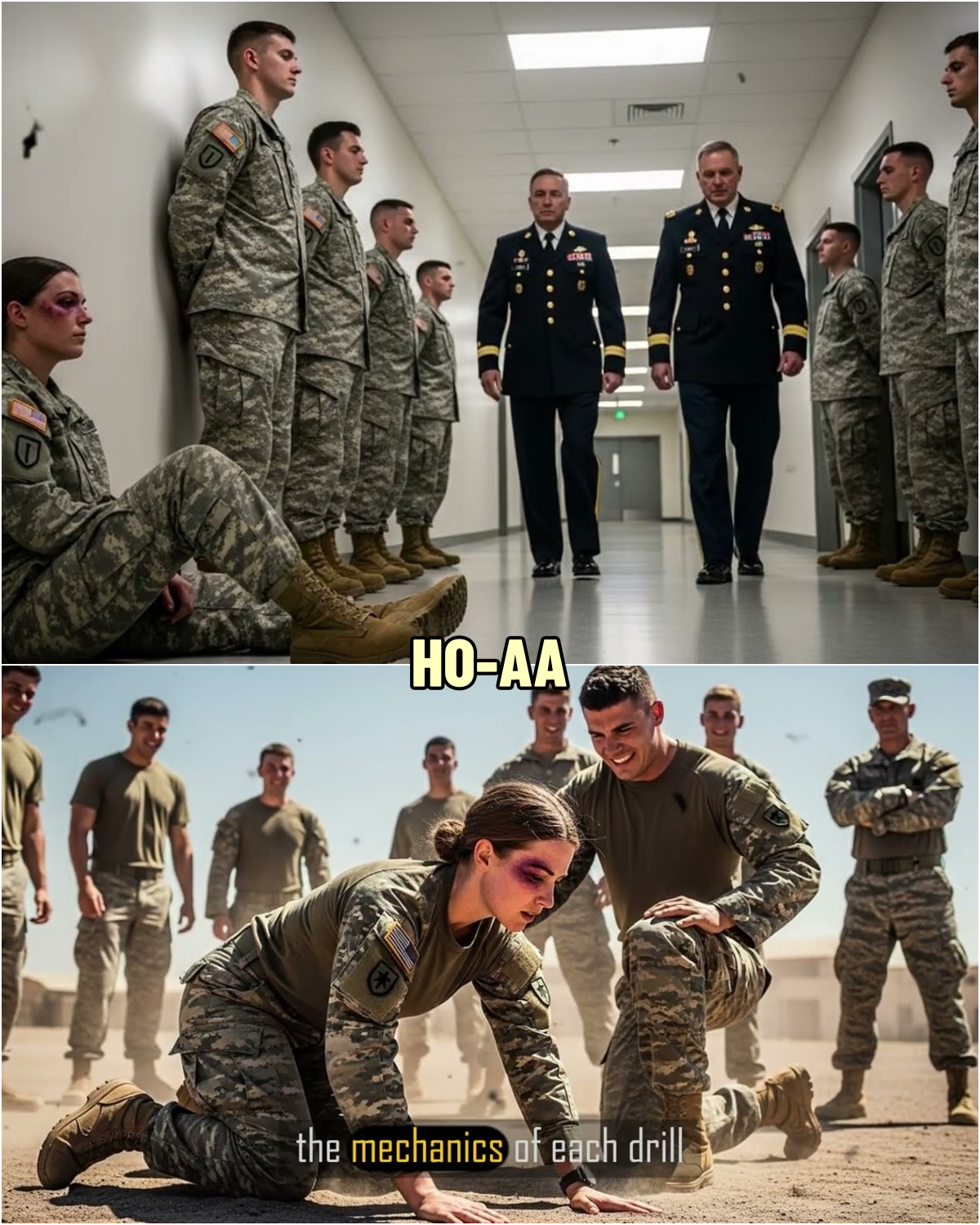 He Kicked Her in the Head — Minutes Later, Three Generals Arrived and Shut Down the Unit | HO!!!! (b2l)
