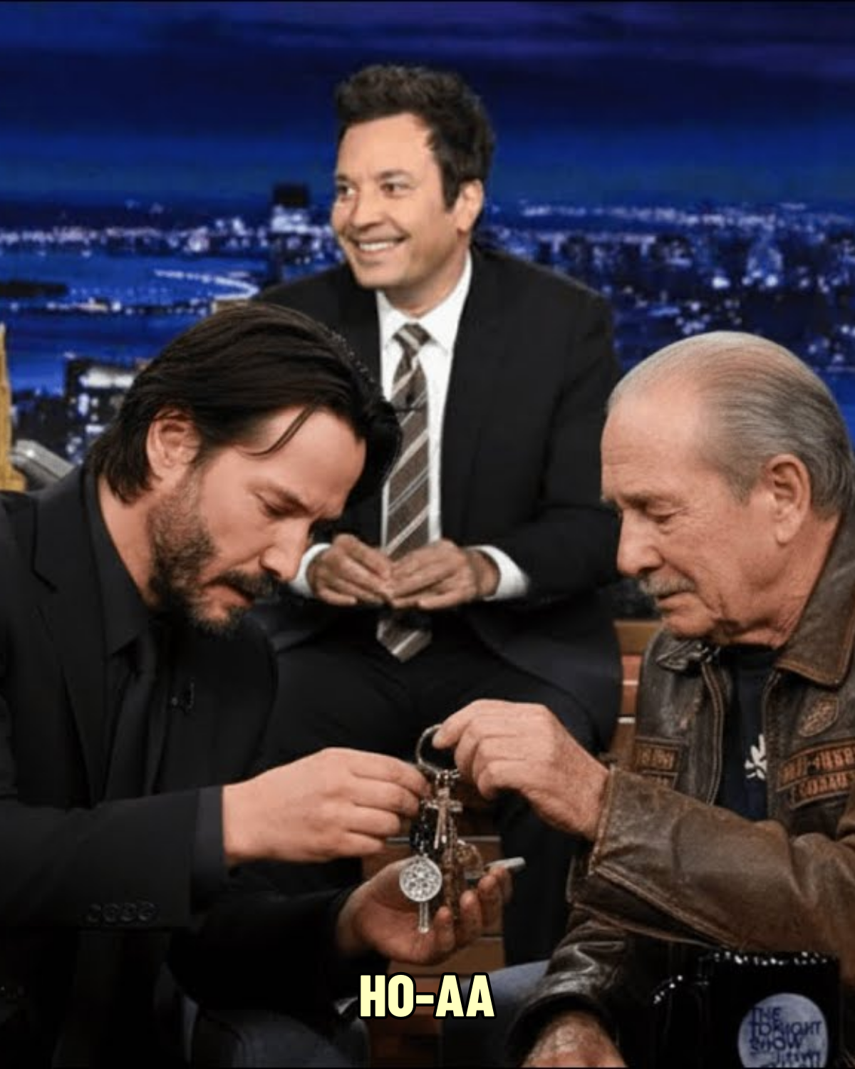 Jimmy Fallon Shocked When Keanu Reeves Suddenly Stops Interview After Hearing This Sound | HO!!!! (aey)