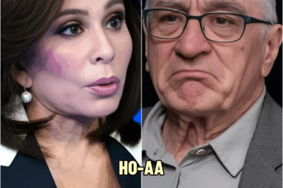 JEANINE PIRRO DROP A SHADOW OF HURT TRUTH AT ROBERT DE NIRO, CAUSING BOTH VERSIONS TO STOP AND THE SAME SIDE TO EXPLODE – HIS REACTION PROVES IT TO BE TRUE | HO~