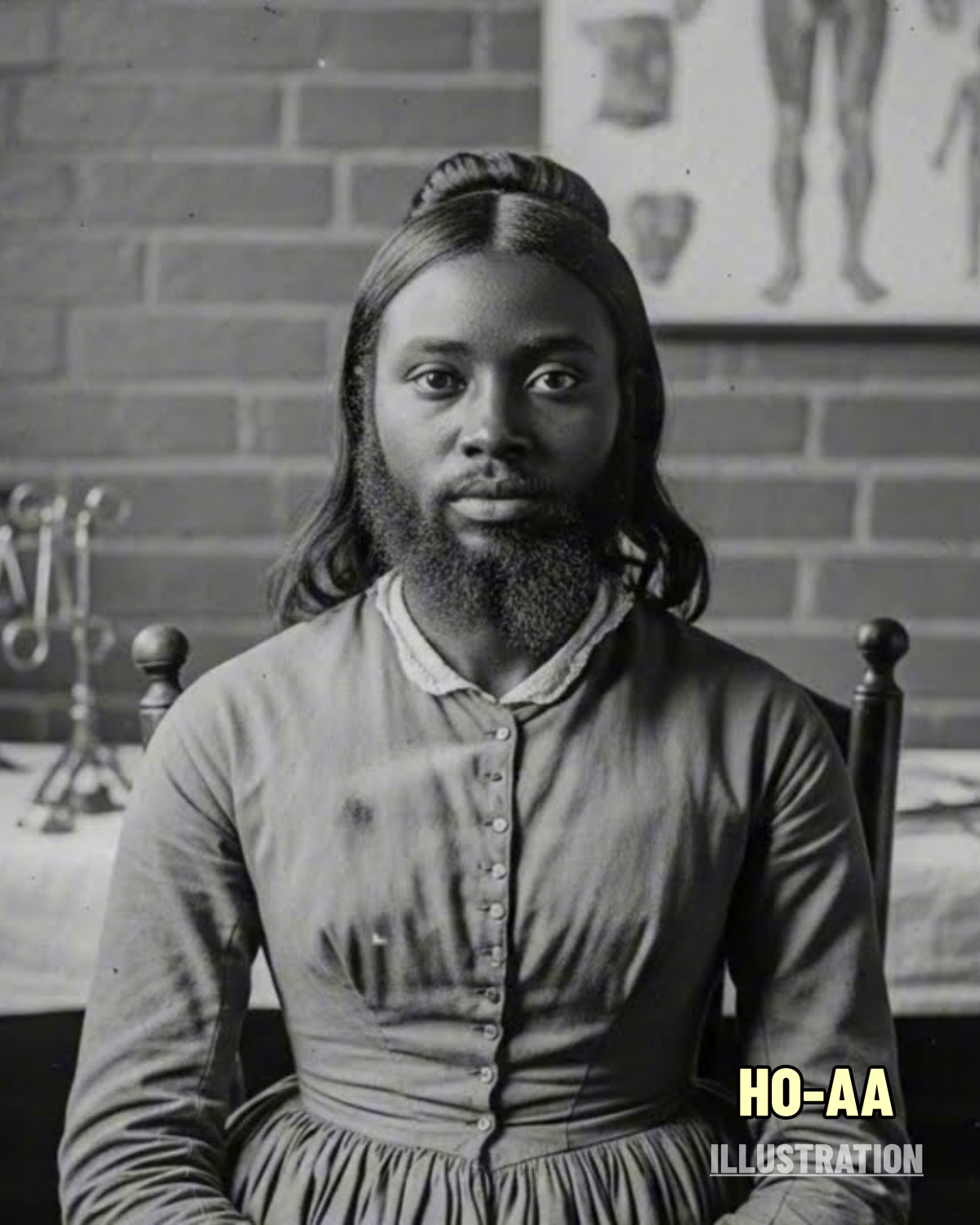 The Bearded Slave Woman Who Could Father Children… Master Made Her Impregnate His Three Daughters | HO!!!! (uev)