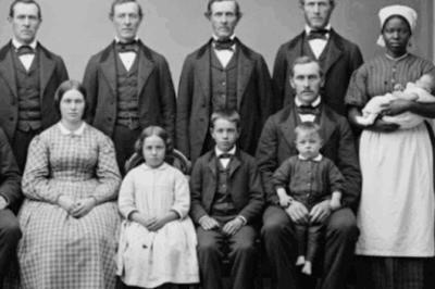 (Photo 1851) Family Portrait Shows 12 People… Only the Slave Midwife Knew Which Children Were… | HO