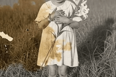 This 1920 Photo of a Girl Holding a Flower Looked Sweet — Until Restoration Revealed The Truth | HO