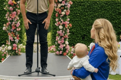 Waitress Arrives Late to Event — The Billionaire on Stage Freezes When He Sees Her Holding Twins… | HO~