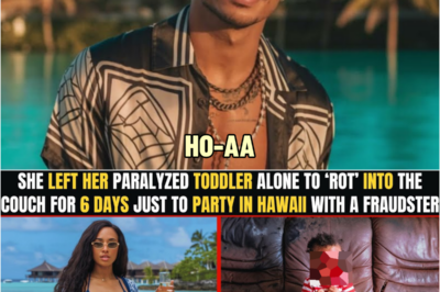 31YO Mom Left Her Paralyzed Toddler To Melt On The Couch Alone For 6Days To Party With A 22YO Fraud- | HO!!!!