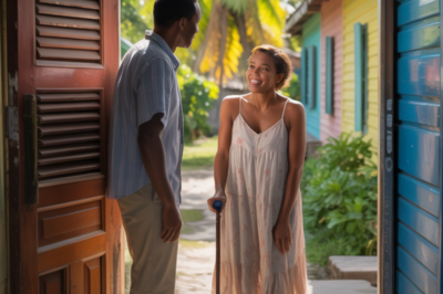 30 Years Old Man Travels To Jamaica To Meet His Online Lover, Only To Discover She Is A Blind Lady.. | HO