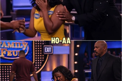 Husband walks out on Family Feud — what his wife did next made Steve Harvey completely lose his mind | HO!!!!