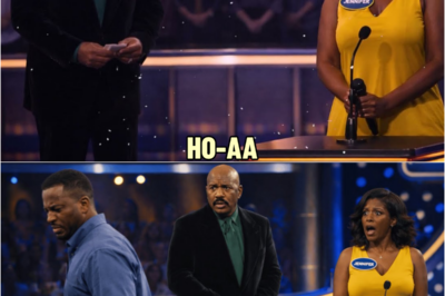 After her husband walked out on Family Feud — the wife’s revelation left Steve Harvey shocked. | HO!!!!