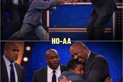 A homeless boy crashed Steve Harvey’s show to say thank you, then Steve did the most unthinkable | HO!!!!