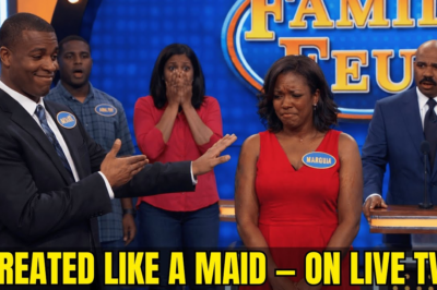 Husband Treats Wife Like A Maid On Family Feud! Steve Harvey’s Reaction Shocked Millions Of People | HO!!!!