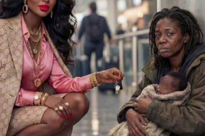 I missed my flight and saw a beautiful homeless woman with a baby. I gave her my key, but… | HO
