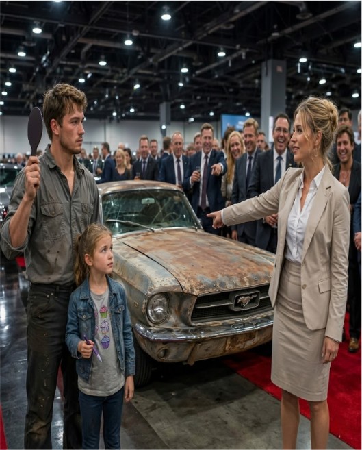 The CEO Mocked a Single Dad's Broken 1967 Mustang - 30 Days Later, It Shocked the Entire City