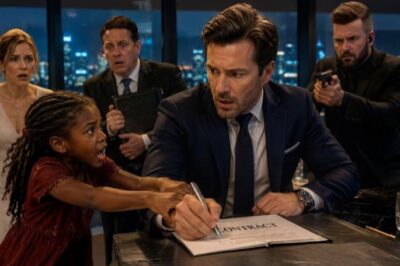 “Don’t Sign That Contract!” the Little Black Girl Shouted — The Lawyer Turned Pale