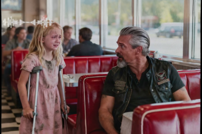 -Can I Sit With You?- — Everyone Rejected the Crippled Girl Until a Hell’s Angel Said Yes