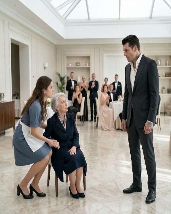 A Waitress Helped a Fallen Old Woman — Unaware She Was the Mafia Boss’s Mother