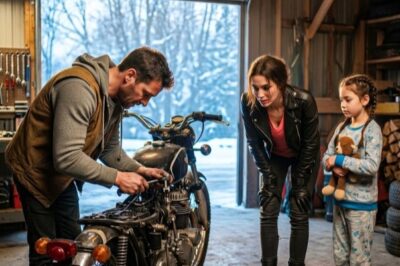Single Dad Fixed a Stranger’s Motorbike — Unaware She Was a Billionaire Searching for Love!