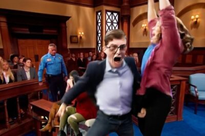 OVER THE TOP Moments On Paternity Court
