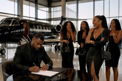 Unaware He Own a Private Jet, They laughed When He signed The divorce papers