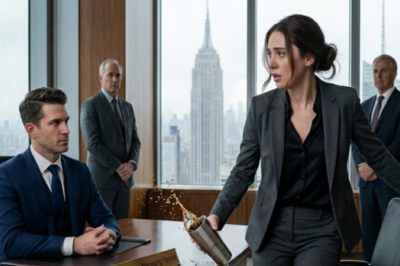 He paid for her law school. She poured wine on his head at her graduation party. Turned out, the teacher she humiliated owned the firm she just joined. Monday morning wasn’t a promotion—it was a termination.