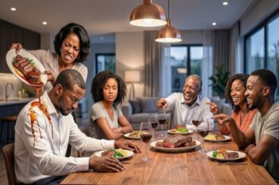 “My Wife’s Family Invited Me to Dinner to Humiliate Me—They Didn’t Know I Owned the House”