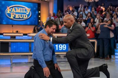 Single dad scored 199 instead of 200 for daughter’s chemo—what Steve said made him COLLAPSE on stage