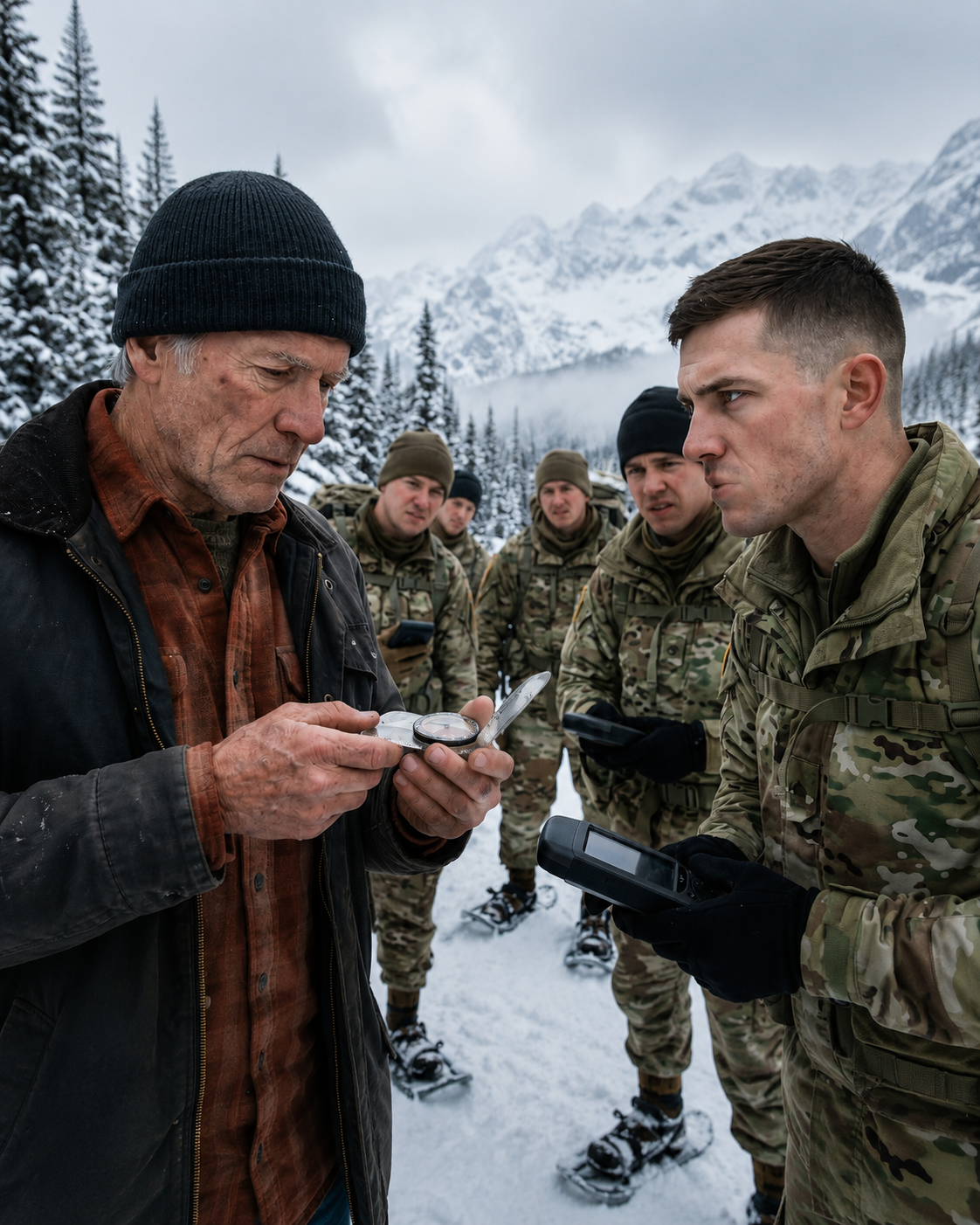 Every GPS Died at 3,200 Feet — Old Green Beret Walked 28 Soldiers Out by Boot Feel