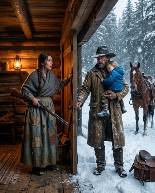 A Poor Young Girl Gave Them Shelter for One Night… The Truth About the Cowboy Left Her Speechless