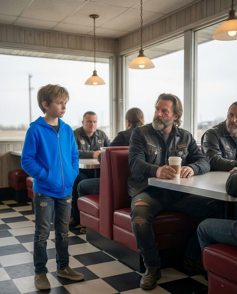 Little Boy Asked Bikers for Directions to the Police Station — The Group Rode Up to His Street