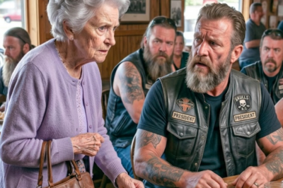Walked into a Hells Angels clubhouse expecting to be ignored. Walked out with a new ‘son’ and my freedom. Never underestimate an 86-year-old woman with everything to lose—or the bikers who decided to help her win.”