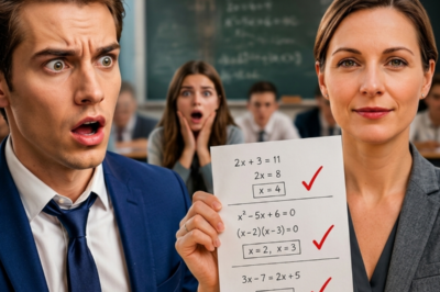 Elite Students Mocked a Quiet Woman in Lecture — Her Genius Turned the Entire Room Upside Down