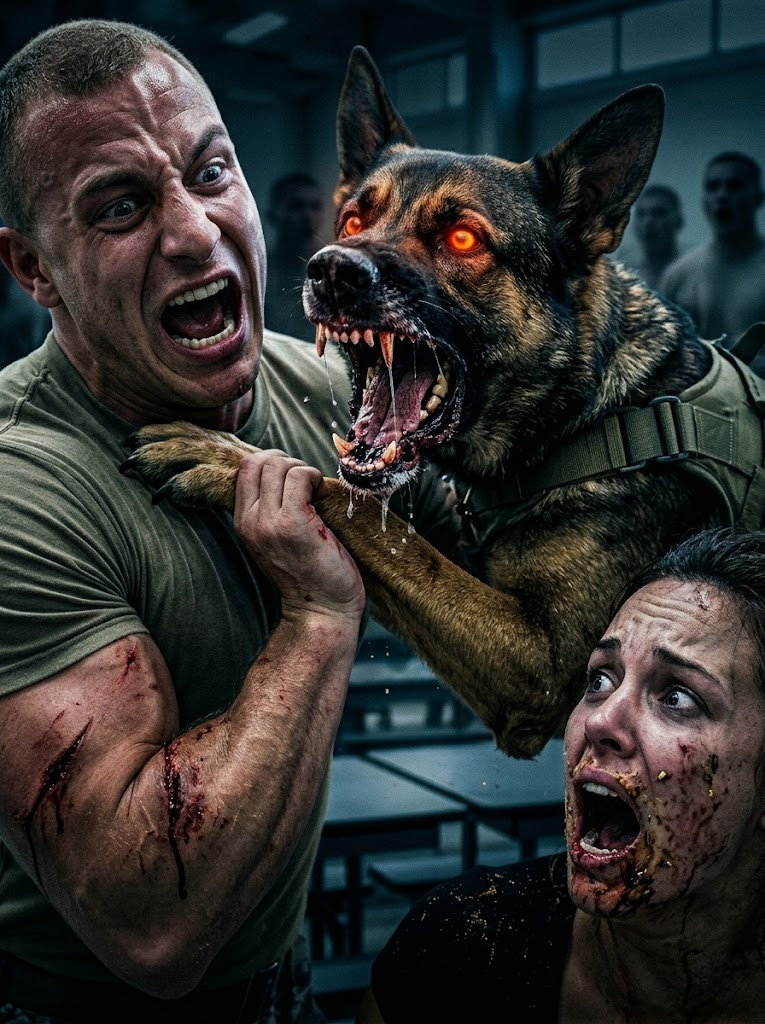-Get Out, Rookie!- the Officer Yelled — Then Her K9 Charged to Protect a Navy SEAL
