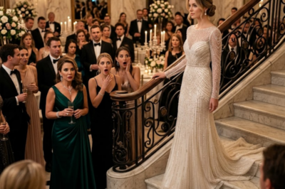 She cleaned their floors. They invited her to laugh. But she walked in wearing a dress that silenced the room. Turns out, the “poor maid” was the daughter of a world-famous designer. Never underestimate the quiet ones.