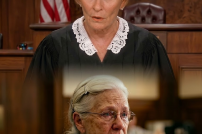 A 73-year-old widow walked into court alone, holding one folded piece of paper, to recover $420. The judge had sat on that bench for 40 years without ever crying. Then she asked one small question he almost didn’t ask. And something in him quietly broke open.