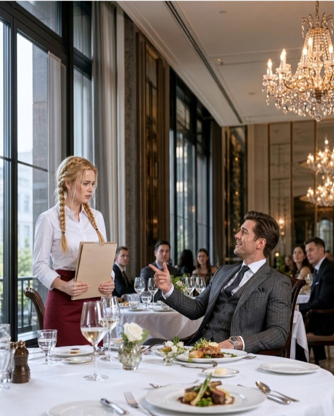 Billionaire Spoke French To Mock The Poor Waitress — He Didn’t Realize She Was The Owner’s Daughter