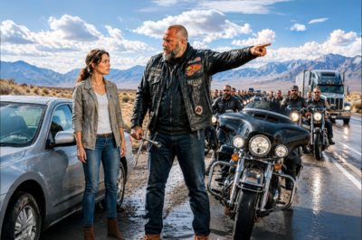 She Got a Flat Tire on a Dark Highway. A Hells Angel Pulled Over — What He Did Next Shocked Her