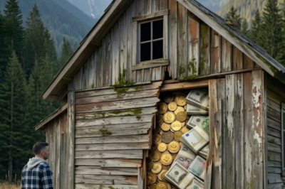 He bought a condemned farmhouse for $100. His dog wouldn’t stop staring at one wall. What we found inside didn’t just change our lives—it painted a target on our backs.