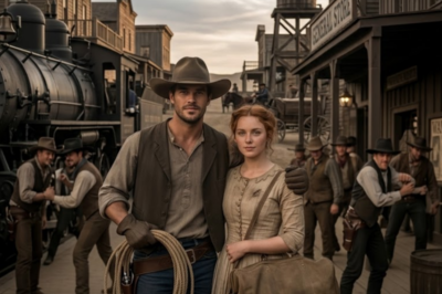 He ordered “plain and practical” for a reason. But when the train pulled in, every cowboy in town forgot to breathe. She wasn’t what he asked for… she was exactly what he needed