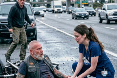An ER nurse pulled over for a dying biker. She didn’t know she just saved a Hells Angel. Now 500 Harleys are her only shield.