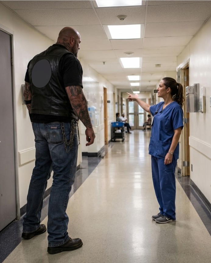 Nurse Whispered to a Hells Angel: "Check Room 12" — What He Found Left Him Shaking